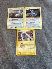 Lot Of 3 Pokemon Pop Series Cards  Series 7 Latias #3 & Latios #4 - Seri2 Raikou