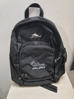 High Sierra City of Vancouver Fit City Black Backpack School Travel Bag 17''