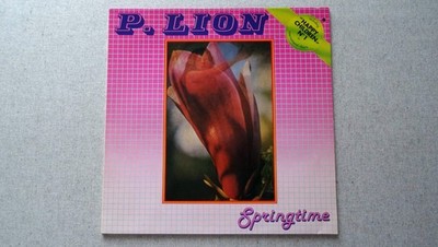 vinyl p.lion-springtime-lp161-italo disco-album 33runden
