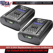 1/4X For Kobalt 40v MAX Extended Run Li-Ion Battery 6.0 Ah KB440-03 KB540-06