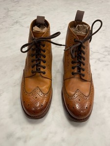 Grenson Brown Leather Derby Shoes Sz 10.5G Grenson curt derby shoe - Gem main image 2
