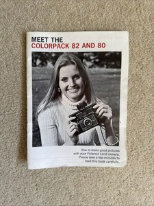 Polaroid Colorpack 80 and 82 Instructions Manual