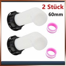 Adattatore contenitore IBC 60 mm bocchettone scarico pioggia serbatoio acqua accessori