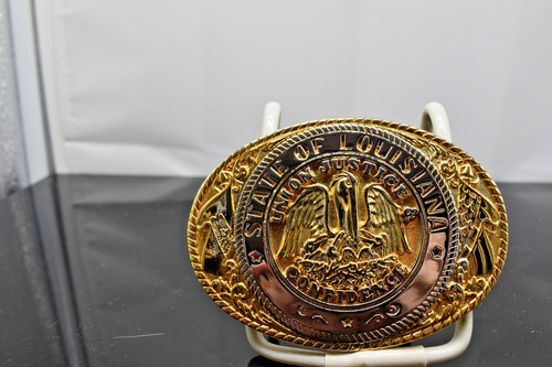 TONY LAMA GREAT STATE SEAL OF THE STATE OF LOUISIANA SP/GP RARE