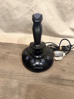 Raider Pro Joystick Flight Stick Interact P-210 Analog 15pin Windows 95/XP Joy