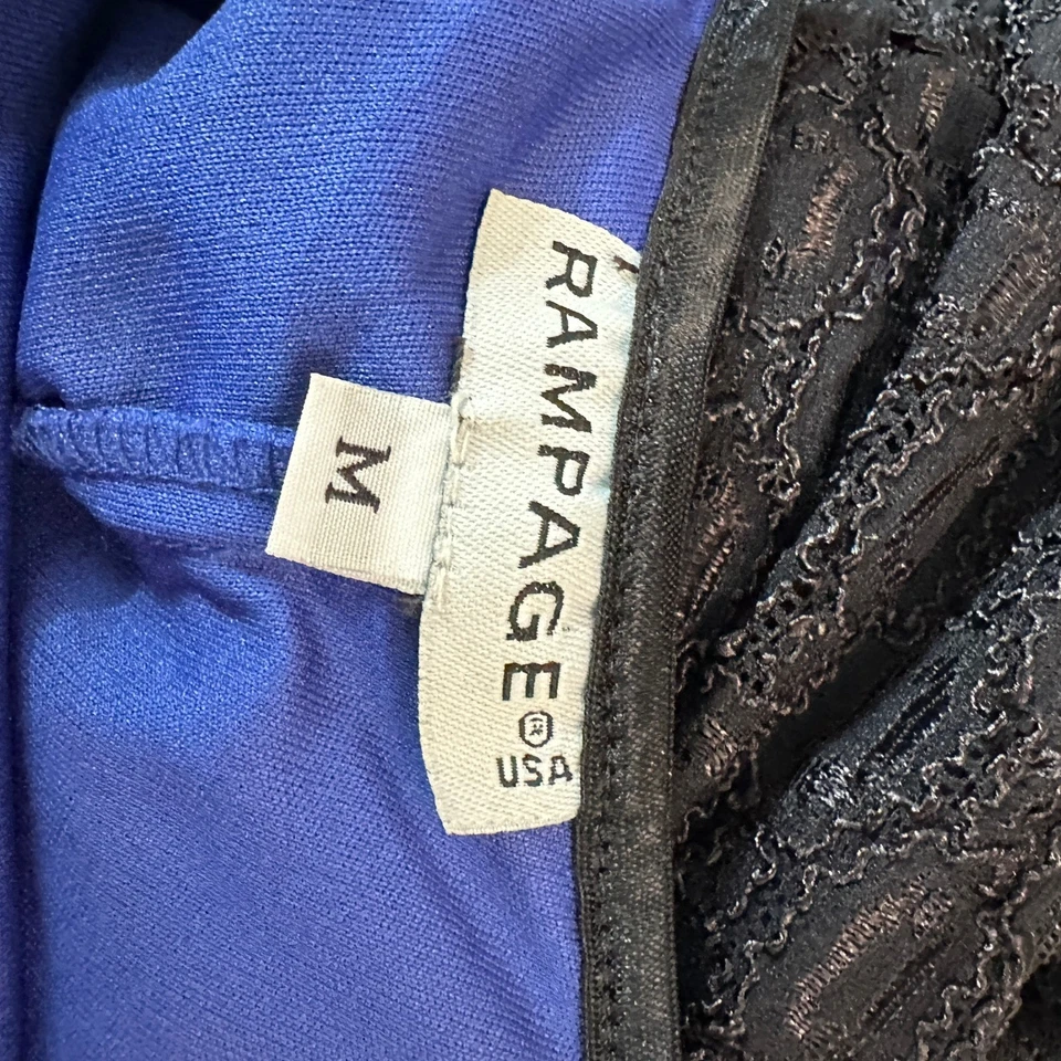 Vestido maxi Rampage feminino Y2K tamanho M minimalista noite vintage texturizado - Imagem 4 de 4