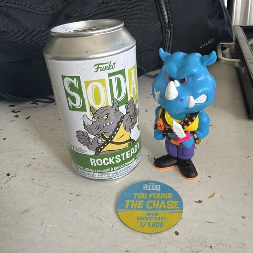 Funko Vinyl SODA: Teenage Mutant Ninja Turtles - Rocksteady (Chase)