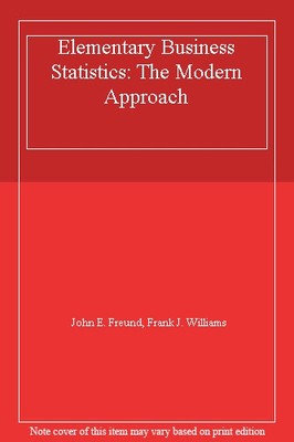 Elementare Unternehmensstatistik: Der moderne Ansatz, John E. Freu
