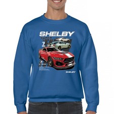 Ford Shelby Super Snake GT500 Crewneck Sweatshirt Mustang Cobra Racing V8