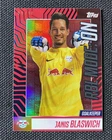 2023-24 Topps Red Bull Leipzig 100% RBL Mode: On Black Janis Blaswich 1/10 KZV01