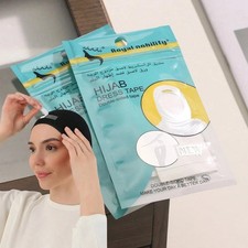 72PCS HIJAB TAPE SET INVISIBLE ANTI-SLIP HEADSCARF FIXING STICKERS-UK