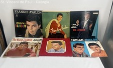 Vintage Lot of 6 Frankie Avalon 12" Vinyl Records Chancellor Records Great Cond. Vintage Lot of 6 Frankie Avalon 12" Vinyl Records Chancellor Records Great Cond.