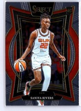 2025 Panini Select WNBA #52 Saniya Rivers