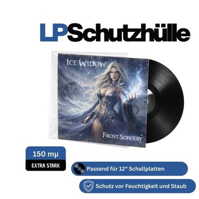 LP Cover Schutzhülle 12 Zoll 150 mµ dick für Vinyl Schallplatte (100 St.)