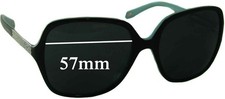 SFx Replacement Sunglass Lenses fits Tiffany  Co TF 4072-B - 57mm Wide