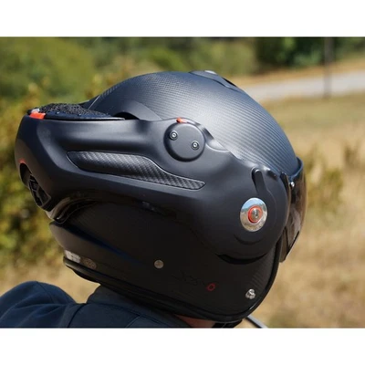 Casque ROOF Desmo 3 En Carbone Noir Mat Taille 2XL - Photo 1/4