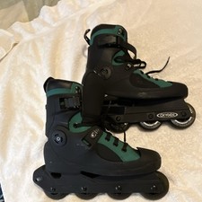 Oxygen ATV 2 Inline Skates Rollerblades Black/Green Size 25.5