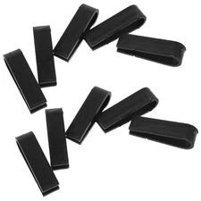  100pcs Glass Door Retainer Clips: Mirror Fixing Clips Plastic Mirror Holder