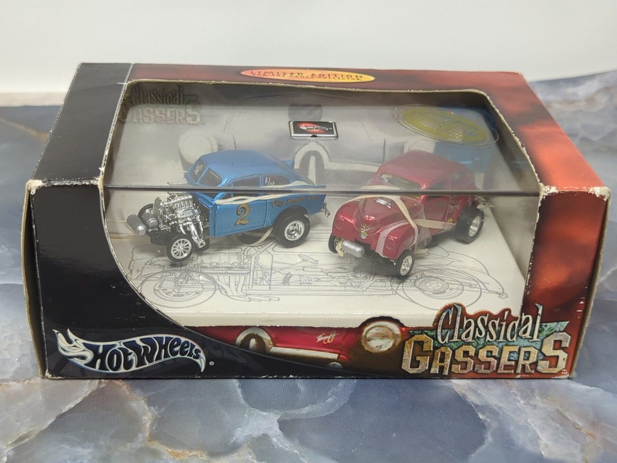 Hot Wheels Classical Gasser 2-Car Set - 2003 - HENRY J & AUSTIN
