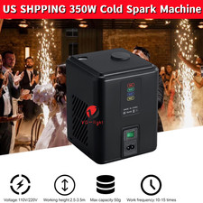 Indoor Cold Spark Machine 350w Mini Fireworks Spray Remote cold Spark Machine US