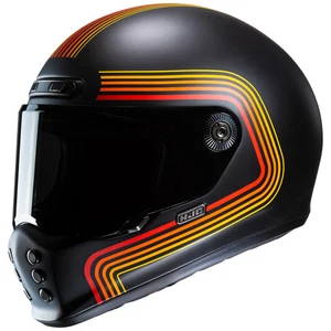 HJC V10 Motorbike Motorcycle Helmet - Foni Red