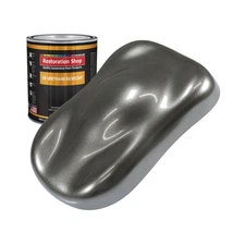 Restoration Shop - Charcoal Gray Firemist Urethane Basecoat Auto Paint - Quart