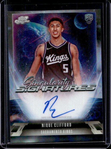 2025 Topps Cosmic Chrome Nique Clifford Base (RAW)