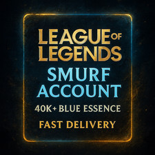 League of Legends EUW Smurf Account | 40.000+...