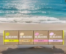 DKNY Be Delicious 4 Piece Mini Gift Set NEW Sealed 0.24 oz Ea  EDP Lot Of 4 