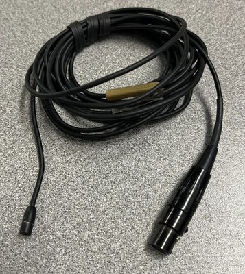 Sennheiser MKE 2-60 GOLD, TA5F, Subminiature Omni Lavalier Microphone, 12 ft