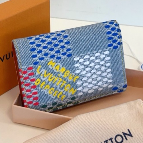 Louis Vuitton Damier Limited Edition Denim Card pack Graffiti Almost Brand NEW
