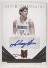 2012-13 Panini Momentum Monumental Marks 111/149 Timofey Mozgov #54 Auto 1u6