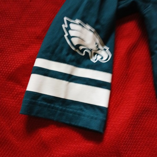 Camiseta verde Philadelphia Eagles #33 cosida rosa para mujer XS Victoria's Secret - Imagen 7 de 9