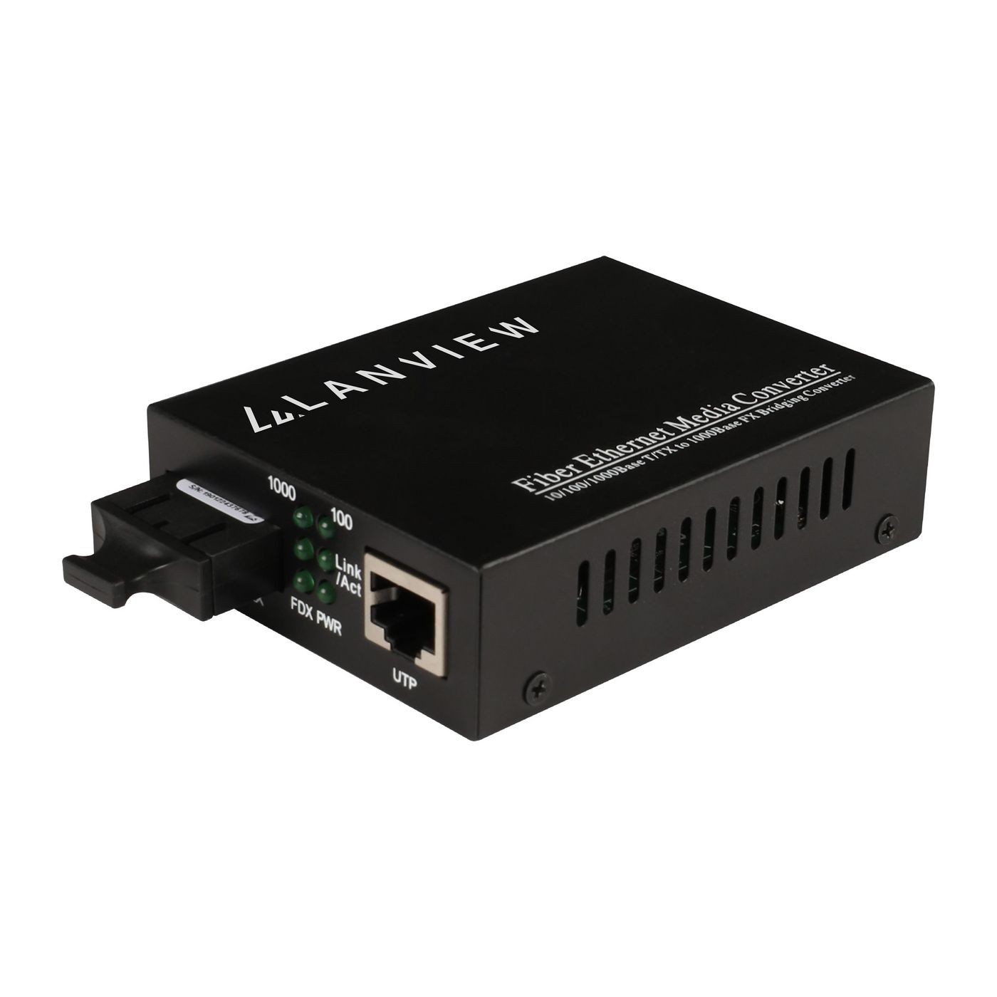 Lanview LVN-MED-SC-1000BASE-X 10/100/1000Base-T RJ45 to