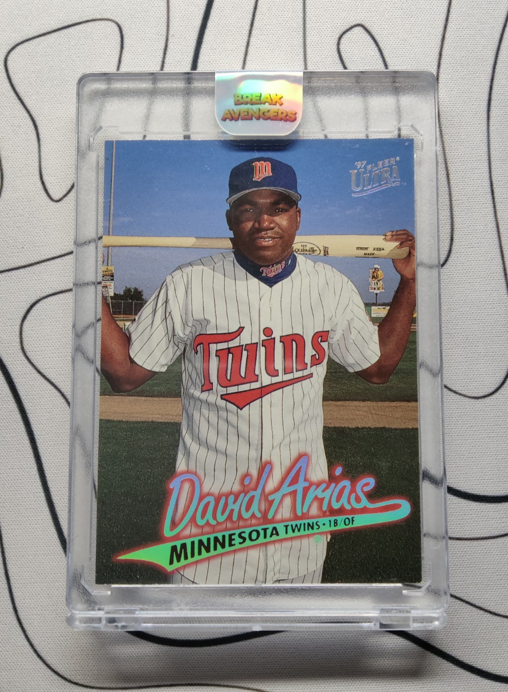 David Arias (Ortiz) 1997 Fleer Ultra RC #518 Minnesota Twins