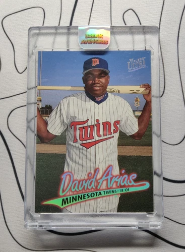 David Arias (Ortiz) 1997 Fleer Ultra RC #518 Minnesota Twins