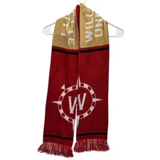 Ruffneck Willamette University Fringe Scarf College Collegiate EUC NCAA NWOT