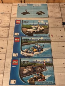 LEGO City Lot Of 2: Set 60045 & 60048 Used See Description