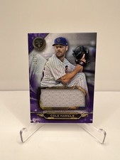 Cole Hamels 2019 Topps Triple Threads Single Jumbo Relic /27