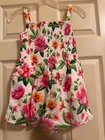NWOT Janie and Jack Pack for Paradise Floral Mia Smocked Romper Size 14