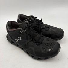On Running Cloud X Womens Black Running Shoes...