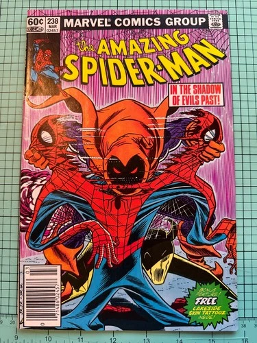 🔑 Amazing Spider-Man #238 Newsstand Variant 1983  VF (NO TATOOZ)