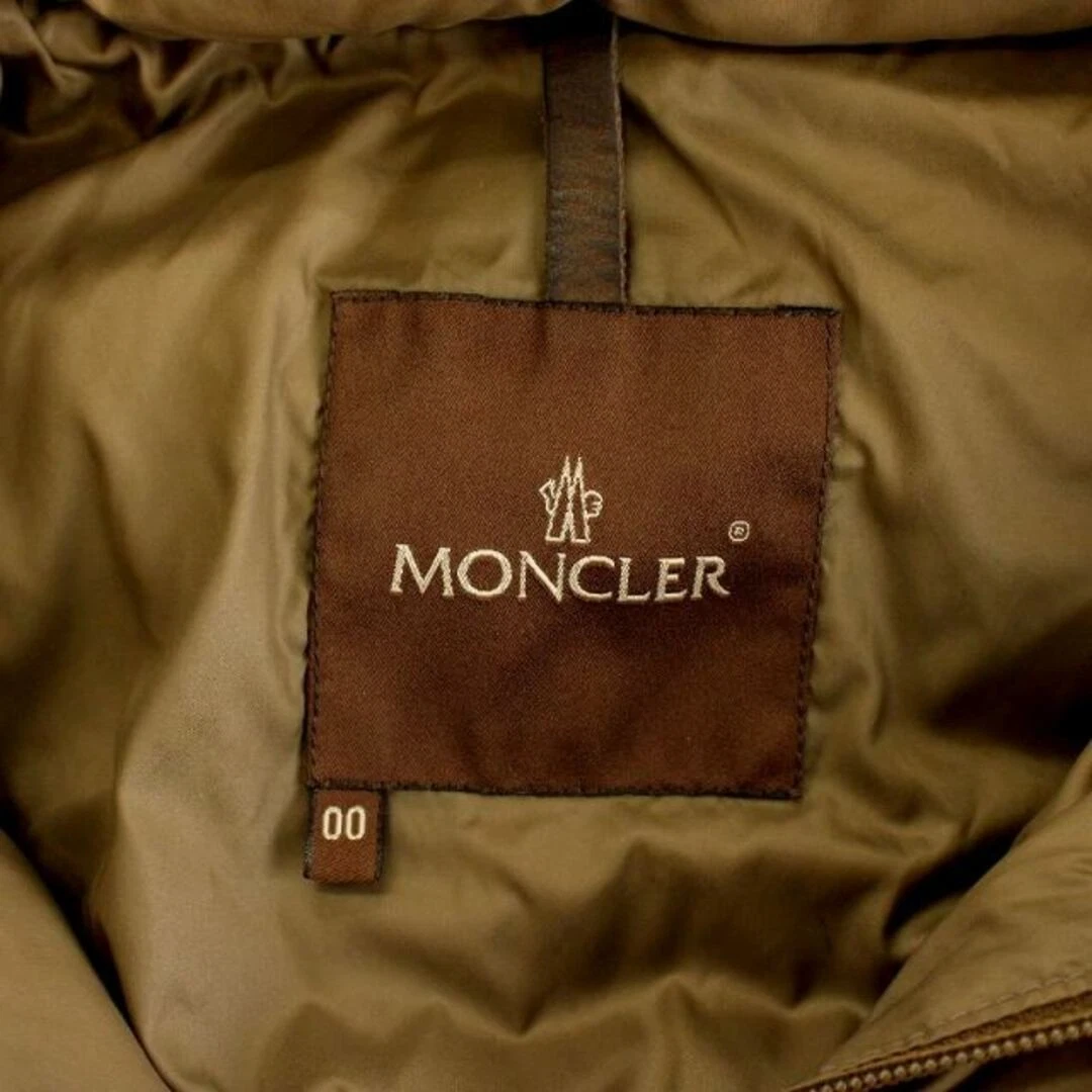 VALENTINO Moncler VALENTINE piumino marrone etichetta capospalla manica lunga cappuccio us