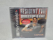 Resident Evil Director's Cut (Sony PlayStation 1) 2 Disc No Manual Tested 