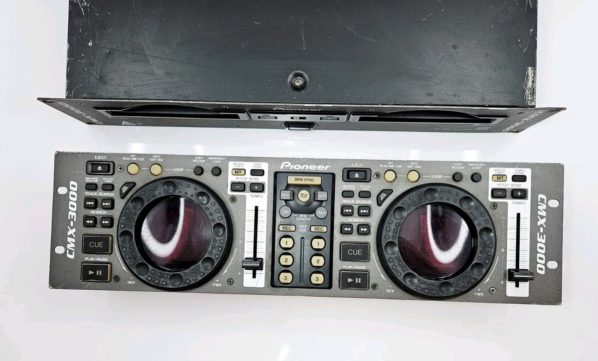 Pioneer CMX-3000 Dual Twin CD Deck Professional DJ CDJ Player