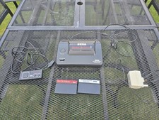 Sega Master System II Console Bundle - Controller, 2 Games, Cables (Untested)