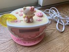 Vintage 2003 Hello Kitty Tea Cup Alarm Clock Radio Night Light WORKS GREAT — photo 10