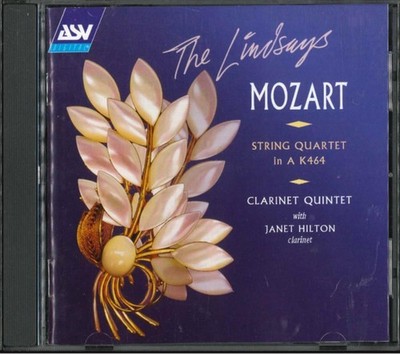 Wolfgang Amadeus Mozart - String Quartet In A K464; Clarinet Quintet CD (2012)