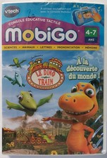 Jeu Vidéo MobiGo Le Dino Train NEUF Sous Blister Vtech À La Découverte Du Monde 