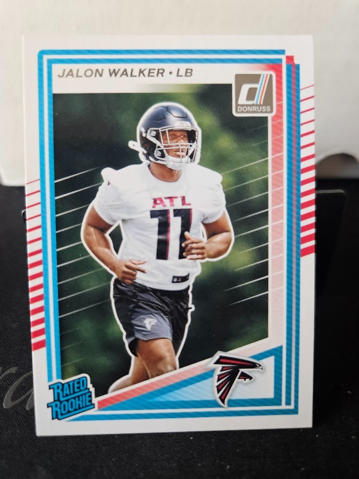 2025 Panini Donruss - Rated Rookie Jalon Walker #344 (RC)